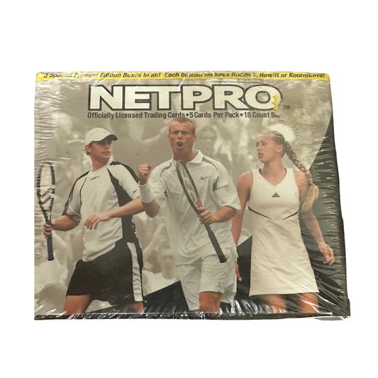 2003 NetPro Premier edition Tennis Trading Cards, Factory Sealed Box