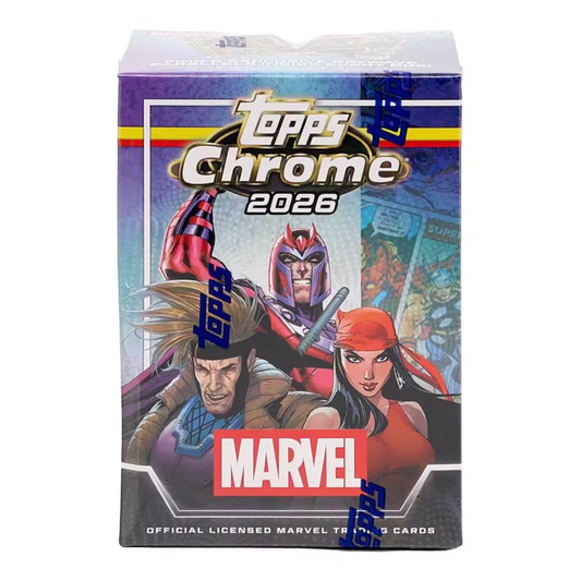 2026 Topps Chrome Marvel Comics: Value Box
