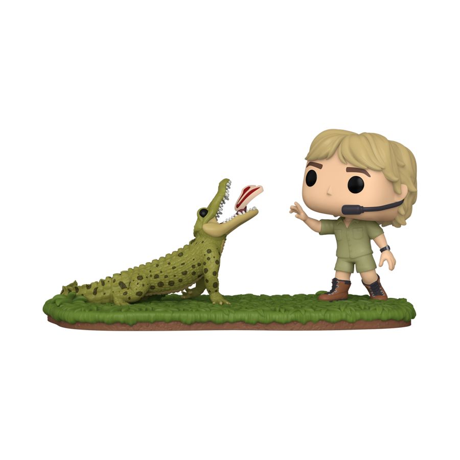 The Crocodile Hunter - Steve Irwin with Agro Pop! Moment