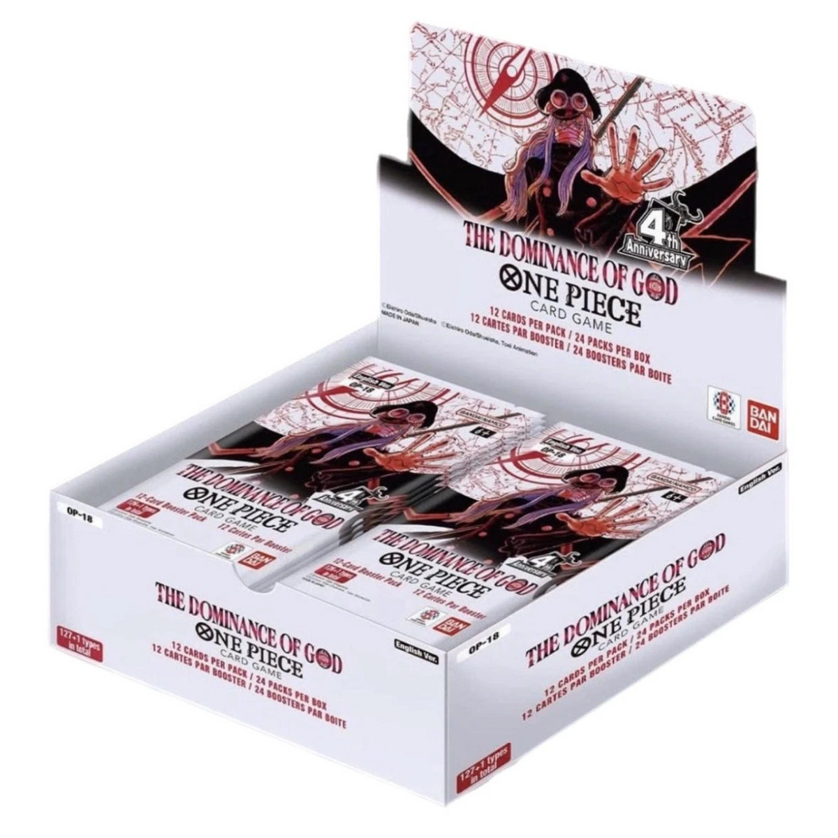 One Piece Card Game - The Dominance of God (OP-18) Booster Box