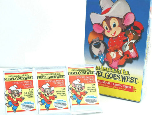 An American Tail: Fievel Goes West Trading Cards Pack