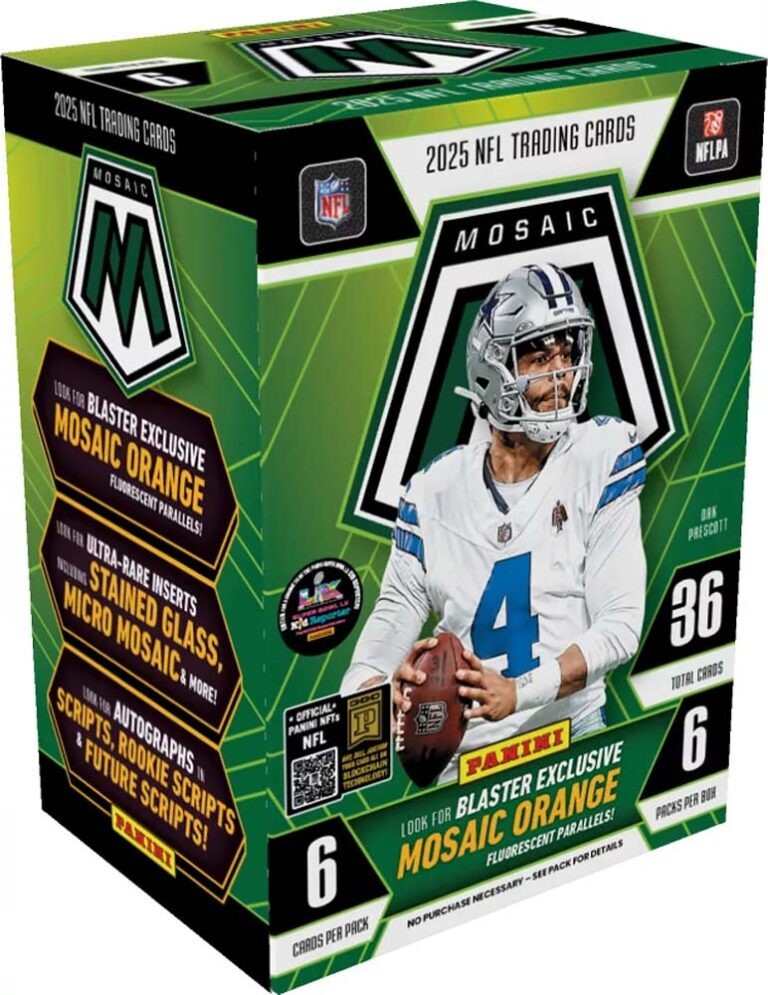 2025 NFL Mosaic Trading Cards