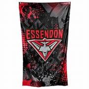 AFL Essendon Bombers Wall Flag Banner 100cm x 70cm