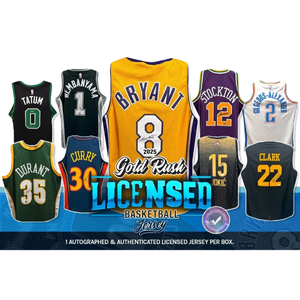 2025 Gold Rush Autographed Licensed Basketball Jersey Box