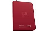 Palms Off Gaming - Collector's Series 4 Pocket Zip Binder - Red