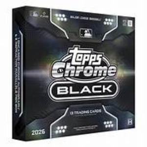 Topps 2026 Baseball Chrome Black