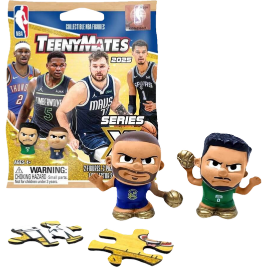 NBA Teenymates 2025 Series 10 Gold Edition Collectible Figure (Blind Bag)