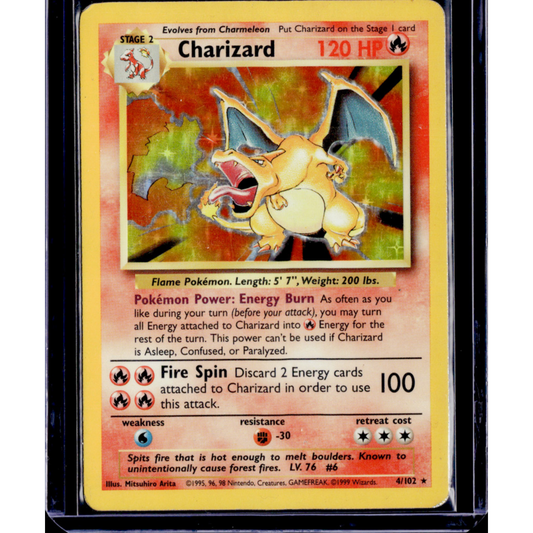 Pokemon Mega Charizard Unlimited Base Set