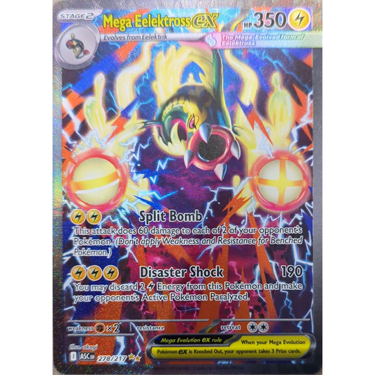 Pokemon TCG: Mega Eelektross EX (Special Illustration Rare) #278/217