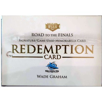 Futura NRL 2017 – "Road to the Finals" Wade Graham Signature / Redemption Card