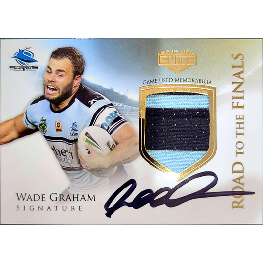 Futura NRL 2017 – "Road to the Finals" Wade Graham Signature / Redemption Card