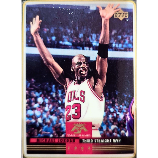 Upper Deck 1993 – Michael Jordan "Mr. June" Ceramic Tile Card (#151/2500)
