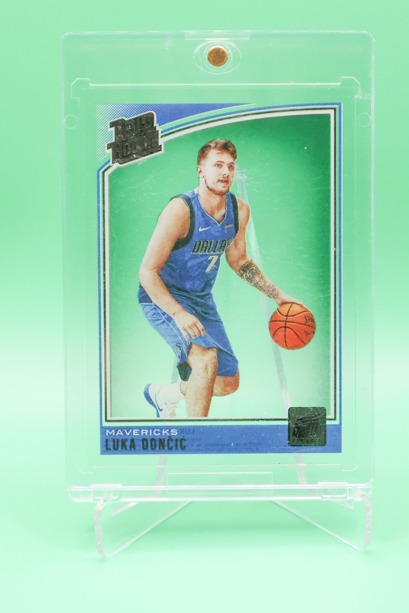 Luka Doncic 2020-21 Panini Clearly Donruss Retro Rated Rookie