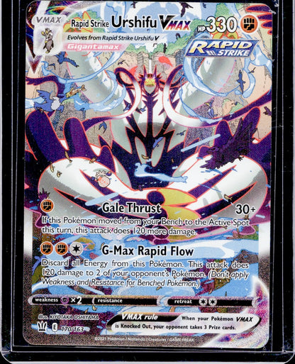Pokémon TCG: Rapid Strike Urshifu VMAX #170/163 (Special Illustration Rare / Alternate Art)