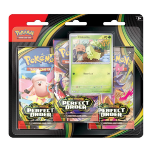 Pokémon Trading Card Game: Mega Evolution Perfect Order 3-Booster Blister