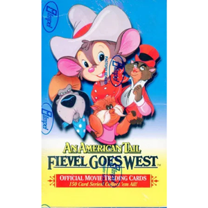 An American Tail: Fievel Goes West Movie Trading Cards Sealed Box