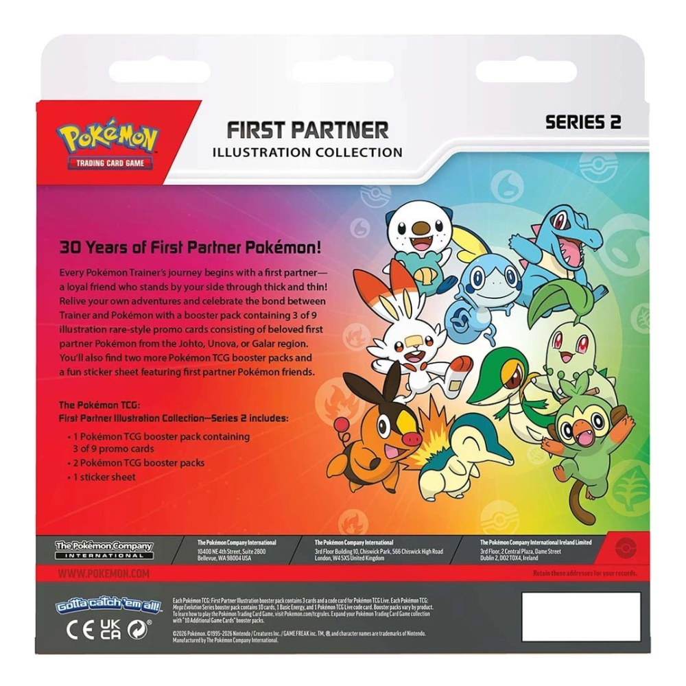 Pokemon TCG: First Partner Illustration Collection - Series 2
