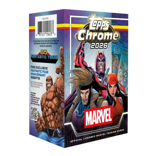 2026 Topps Chrome Marvel Comics: Value Box