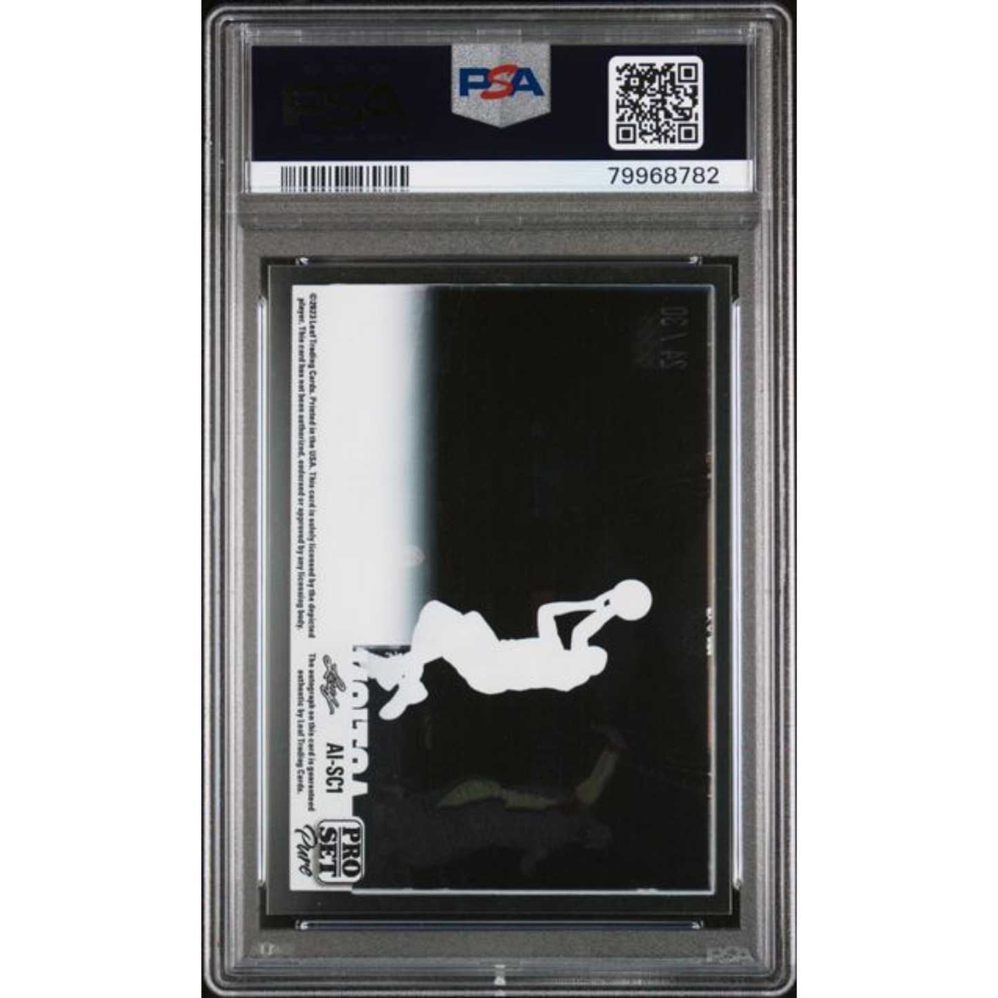 2023 Leaf Pro Set Pure: Stephen Curry — Action Ink Autographs (PSA 9 Mint)