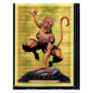 Marvel Upper Deck: Feral - Seismic Gold (#/92)