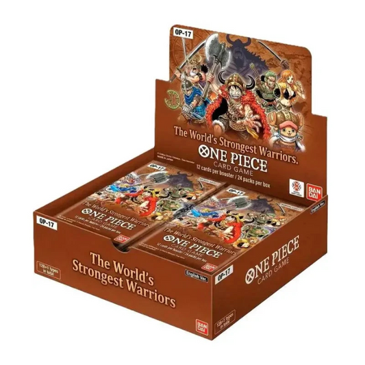 One Piece Card Game: Booster Display — The World's Strongest Warriors [OP-17]