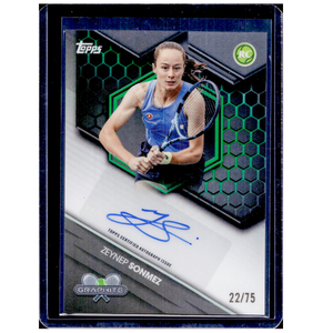 Topps Graphite Zeynup Sonmez Signature