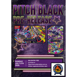 Pokémon TCG Mega Evolution - Pitch Black Pre-Release Tournament