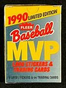 1990 Toys 'R US Fleer MVP Edition & Topps Baseball Rookies. Original Packaging