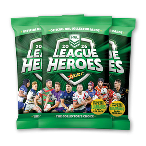 Select 2026 NRL League Heroes (Single Pack)