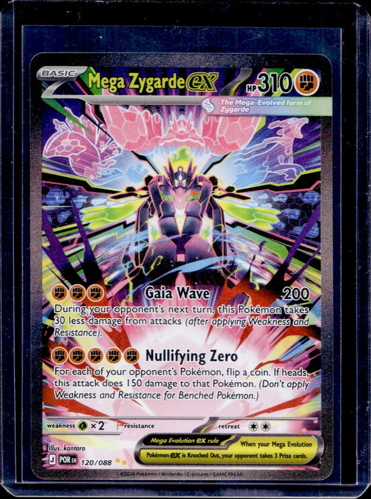 Pokémon TCG: Mega Zygarde ex #120/088 (Special Illustration Rar