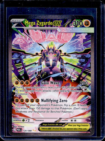 Pokémon TCG: Mega Zygarde ex #120/088 (Special Illustration Rar
