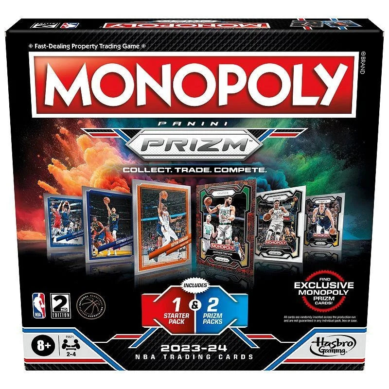 Monopoly Prizm: NBA 2nd Edition Board Game