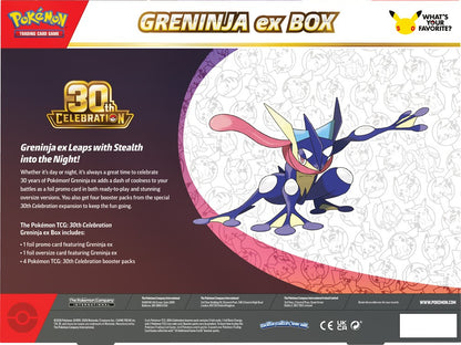 Pokemon TCG: 30th Celebration Sylveon ex Box/ Greninja ex Box