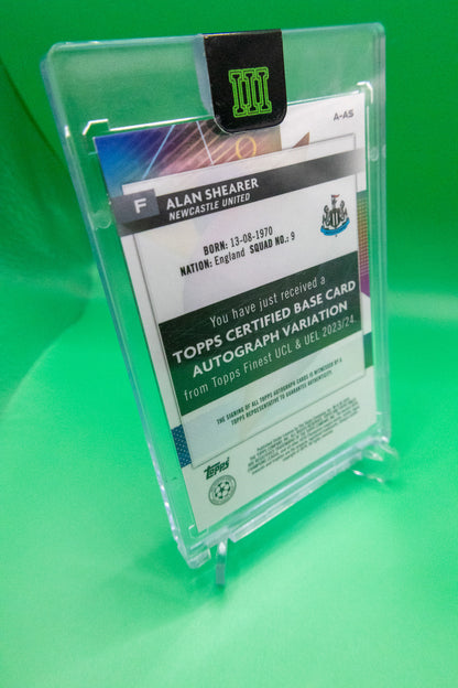 2023/24 Topps Finest UEFA Alan Shearer Autograph 15/99