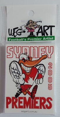 WEG Art Sydney Swans Premiers 2005