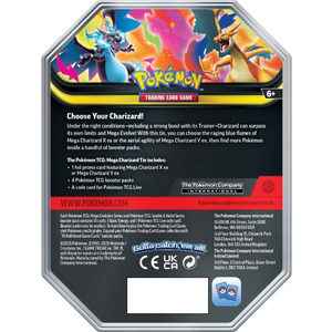 Pokémon TCG: Mega Charizard Tin